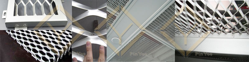 architectural expanded metal mesh Installation