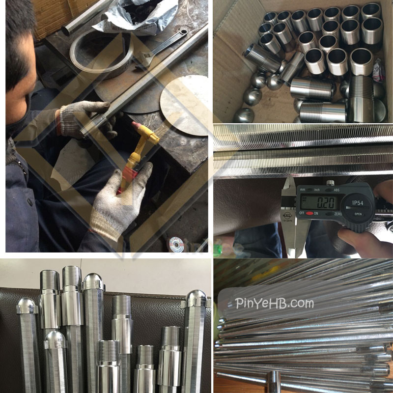 Wedge wire filters production & welding by pinyee hebei office