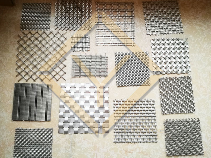 decorative woven metal mesh